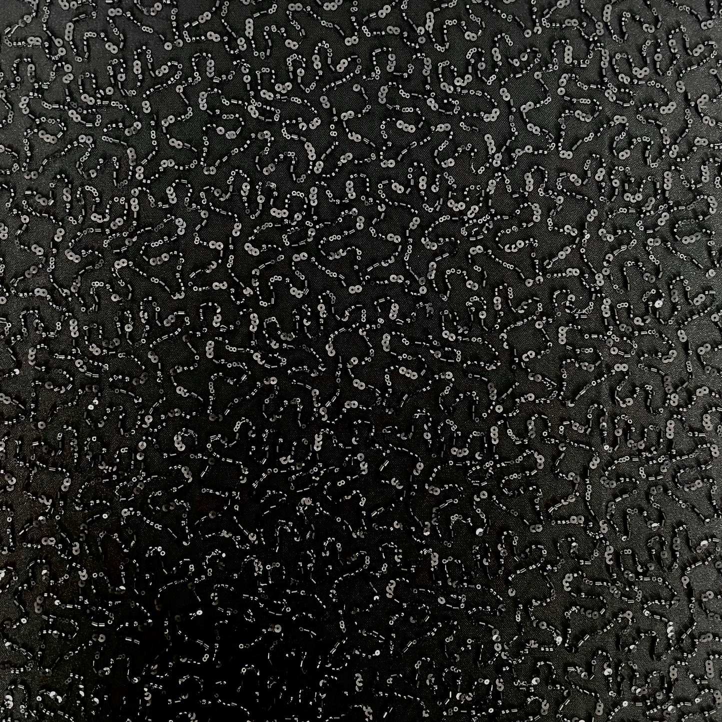 Channel your inner goddess and make a statement with this beautiful, delicately hand-beaded fabric. Perfect for your special occasion You will receive 6 yards of fabric (approximately 5.4 meters, lining not included) Small samples are available for UK shipping only. Free worldwide shipping.